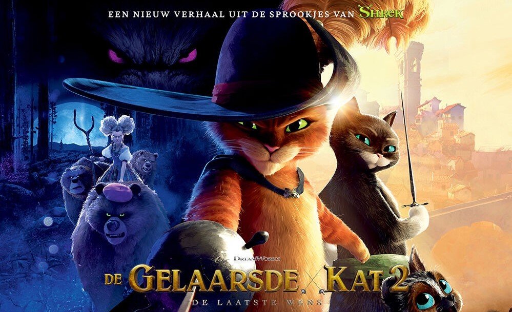 De Gelaarsde Kat 2 De Laatste Wens vanaf 9 december in de Nederlandse bioscoop Entertainment