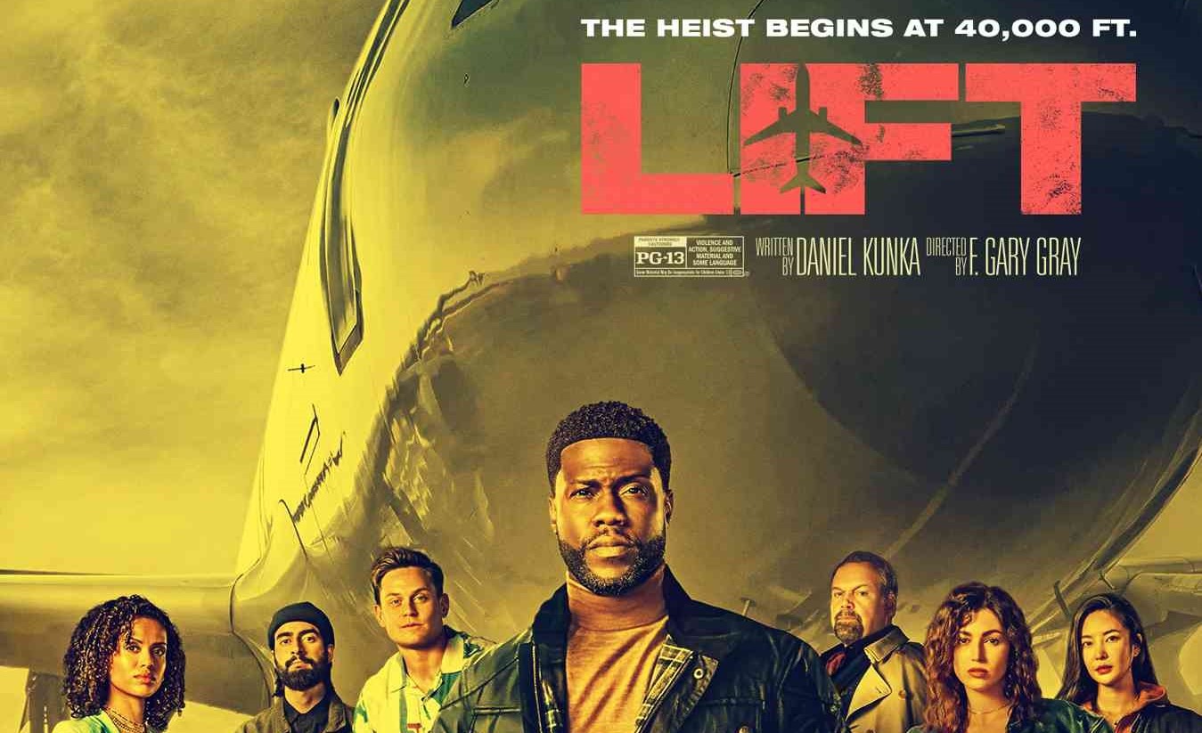 Trailer voor Netflix film Lift met Kevin Hart Entertainment Vandaag