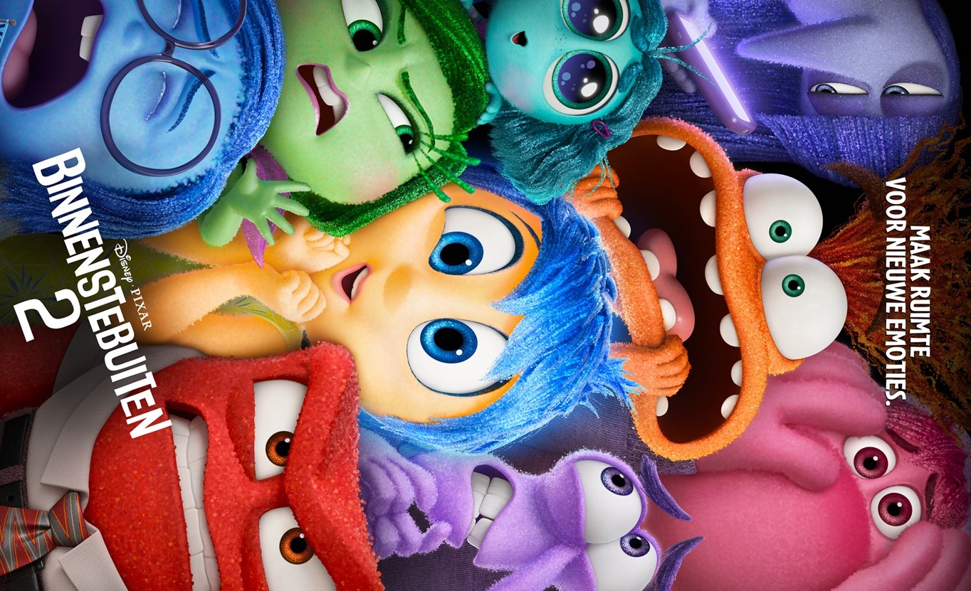 Pixar’s Binnenstebuiten 2 vanaf juli in de Nederlandse bioscoop